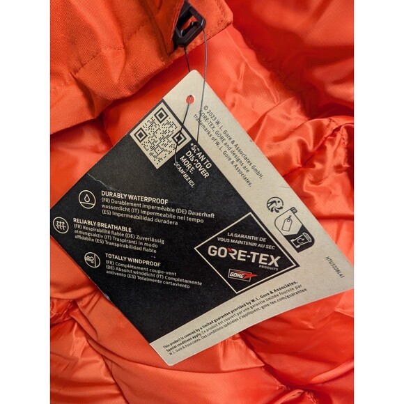 Nike Tech Therma-FIT GORE-TEX Orange Jacket Large Oversized Coral Red FZ0724-846 - Picture 7 of 13